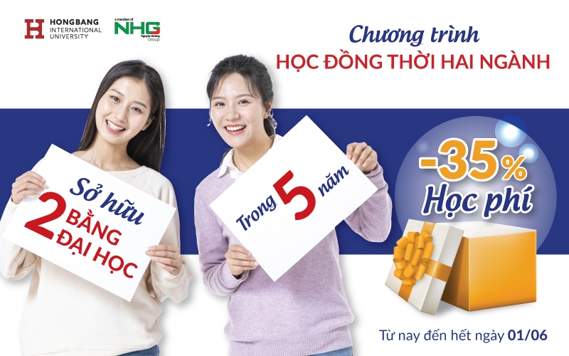 Học song bằng tại HIU: 5 năm nhận 2 bằng