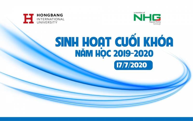 Tổ chức sinh hoạt cuối khóa năm 2019-2020