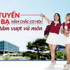 Xét tuyển học bạ – Vững tâm vượt vũ môn
