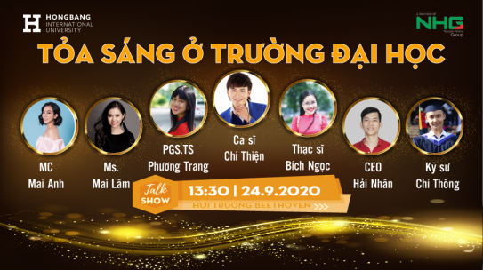 Biết cách tỏa sáng để có thời sinh viên thật đẹp tại HIU