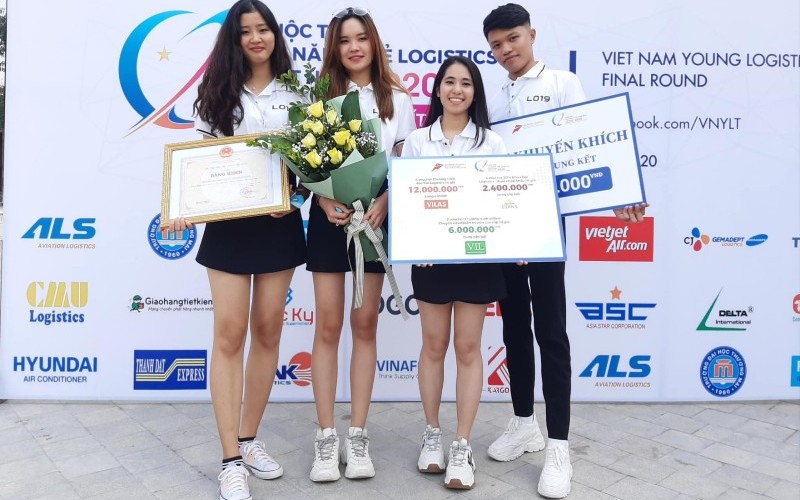 LO19 – Đội thi ĐHQT Hồng Bàng xuất sắc tại chung kết Viet Nam Young Logistics Talents 2020