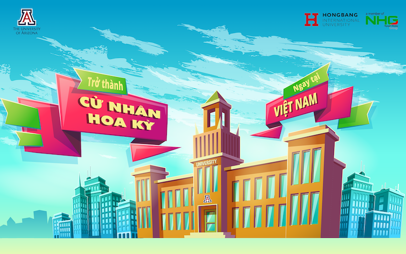 Trở thành ‘du học sinh’ Mỹ tại HIU với Đại học Arizona