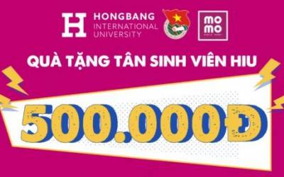 Bạn đã biết ưu đãi quà tặng 500k trên ví điện tử MoMo – độc quyền dành cho sinh viên HIU?