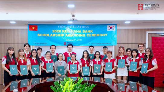 Keb Hana Bank Scholarship Award Ceremony 2020