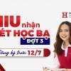 HIU nhận xét học bạ đợt 3 đến hết ngày 12/7