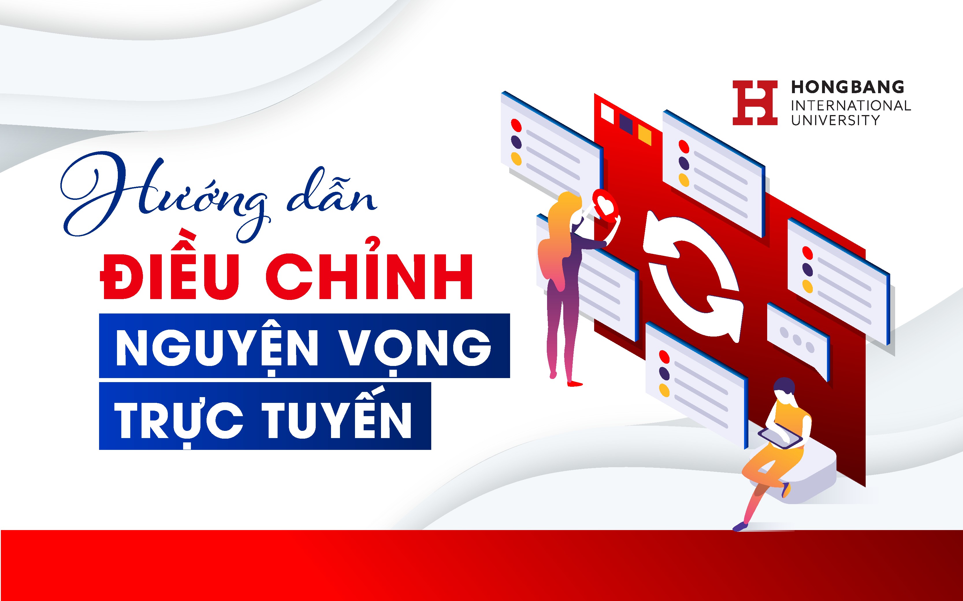 Hướng dẫn các bước điều chỉnh nguyện vọng trực tuyến 2021