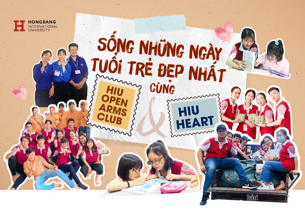 Sống những ngày tuổi trẻ đẹp nhất cùng HIU Heart và HIU Open Arms Club