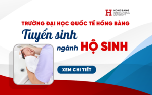 Thông báo: Đại học Quốc tế Hồng Bàng tuyển sinh ngành Hộ sinh theo 2 phương thức