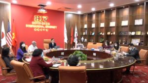 Lễ Bế mạc Đoàn đánh giá ngoài 4 chương trình Đại học của Đại học Quốc tế Hồng Bàng