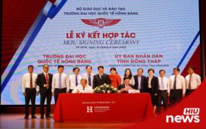 Trường Đại học Quốc tế Hồng Bàng ký kết hợp tác cùng UBND tỉnh Đồng Tháp