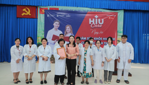 Hành trình HIUCARE tiếp tục cập bến tại THPT Lương Văn Can – TP.HCM