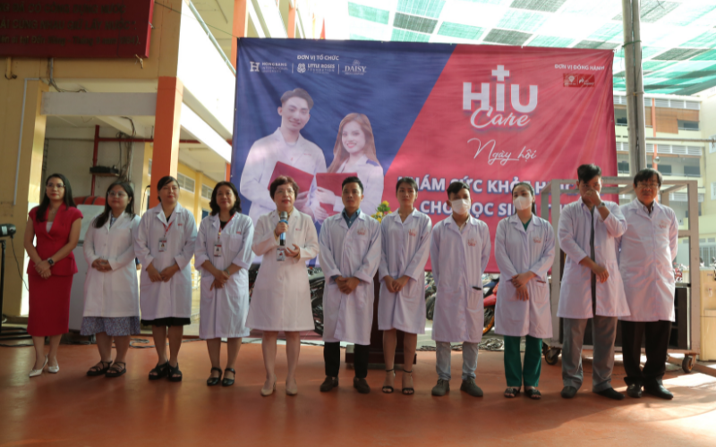 Trạm dừng chân kế tiếp của HIUCARE tại trường THPT Nguyễn Trung Trực – TP.HCM