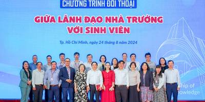 HIU tổ chức chương trình Đối thoại giữa Lãnh đạo Trường và đại diện sinh viên năm học 2024 -2025