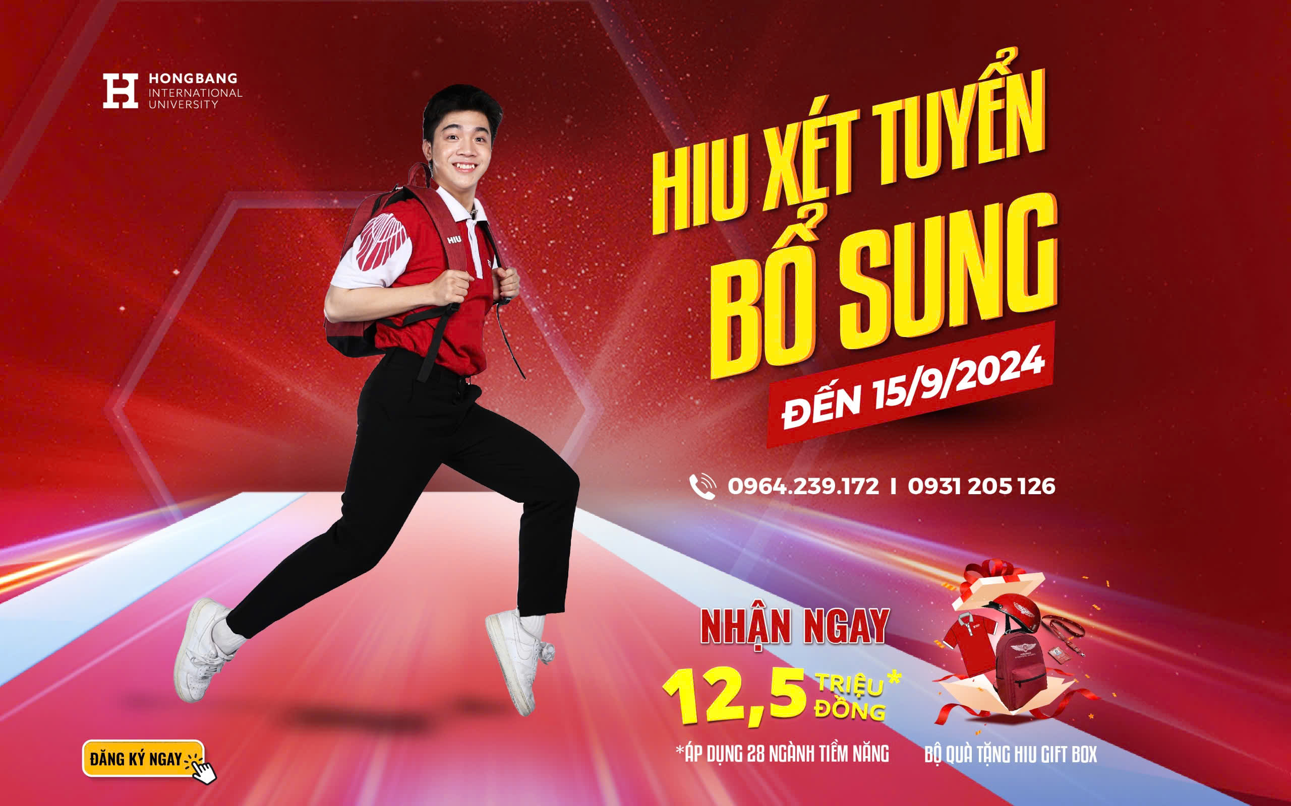 HIU xét tuyển bổ sung đến 15/9, nhận ngay 12,5 triệu đồng cho mỗi thí sinh