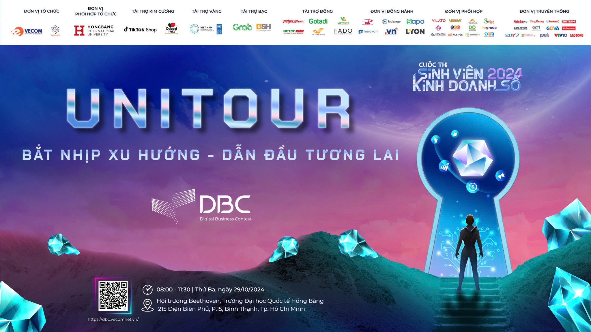 UNITOUR 2024 HIU X VECOMNET / Bắt nhịp xu hướng – Dẫn đầu tương lai cùng Sinh viên Trường Đại học Quốc tế Hồng Bàng