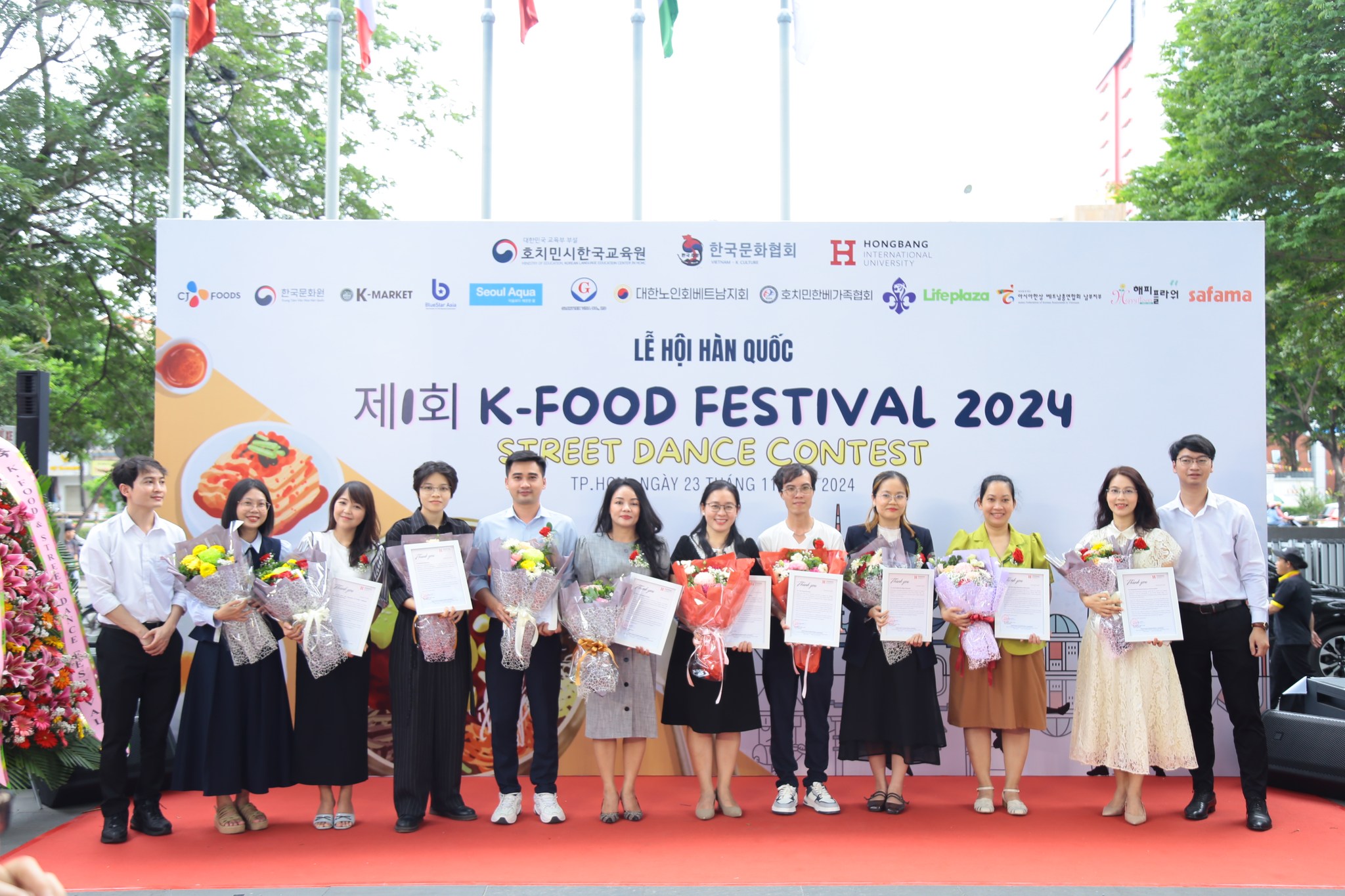 TRÀN NGẬP KHÔNG KHÍ HÀN QUỐC VỚI LỄ HỘI K-FOOD 2024 TẠI CON TÀU TRI THỨC HIU