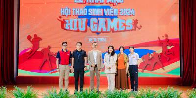 Lễ khai mạc Hội thao sinh viên HIU games 2024