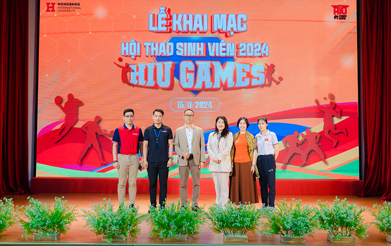 Lễ khai mạc Hội thao sinh viên HIU games 2024