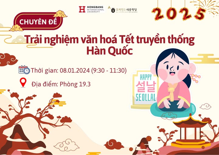 CHUYÊN ĐỀ TRẢI NGHIỆM VĂN HÓA TẾT TRUYỀN THỐNG HÀN QUỐC