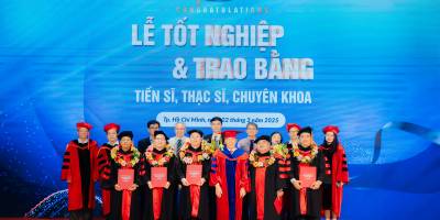 Lễ Công Nhận Tốt Nghiệp và Trao Bằng Tiến Sĩ, Thạc Sĩ, Chuyên Khoa Cấp I của HIU