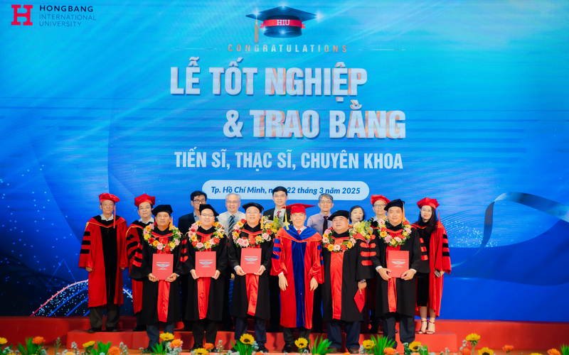 Lễ Công Nhận Tốt Nghiệp và Trao Bằng Tiến Sĩ, Thạc Sĩ, Chuyên Khoa Cấp I của HIU