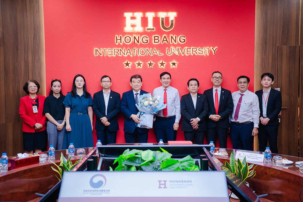 HIU đón tiếp đoàn Tổng lãnh sự quán Hàn Quốc