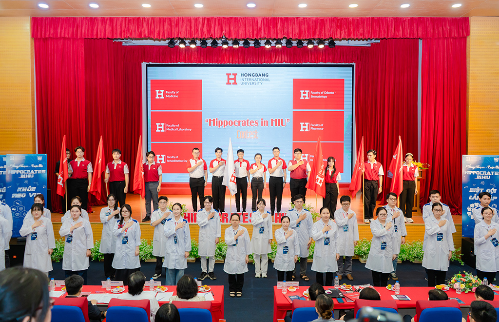 Vòng Chung kết cuộc thi Hippocrates in HIU 2025 diễn ra tại Hội trường Beethoven ngày 18/5