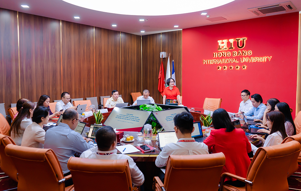 HIU đón tiếp và làm việc với Đoàn Khảo sát của Cục Quản lý chất lượng - Bộ Giáo dục và Đào tạo (GDĐT)