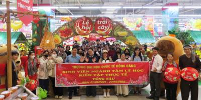Sinh viên Tâm lý học HIU chạm nghề bằng trải nghiệm