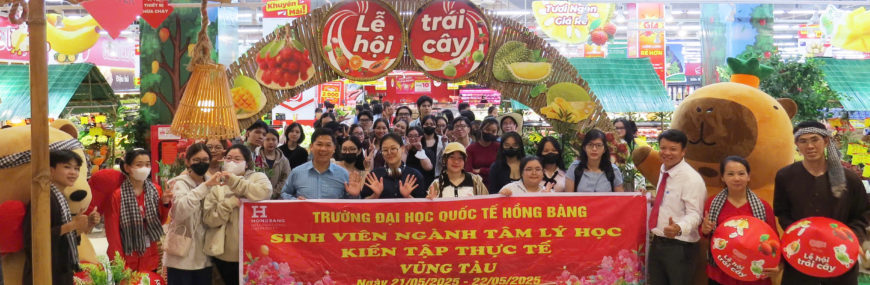 Sinh viên Tâm lý học HIU chạm nghề bằng trải nghiệm