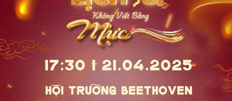 sự kiện lịch sử không viết bằng mực