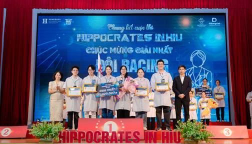 Hippocrates in HIU 2025 khi sinh viên khối Sức khỏe “thử lửa” nghề y tại bệnh viện