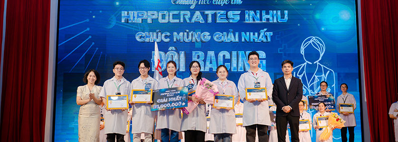 Hippocrates in HIU 2025 khi sinh viên khối Sức khỏe thử lửa nghề y tại bệnh viện