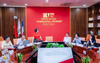 HIU đón tiếp và làm việc với Đoàn Khảo sát của Bộ Giáo dục và Đào tạo