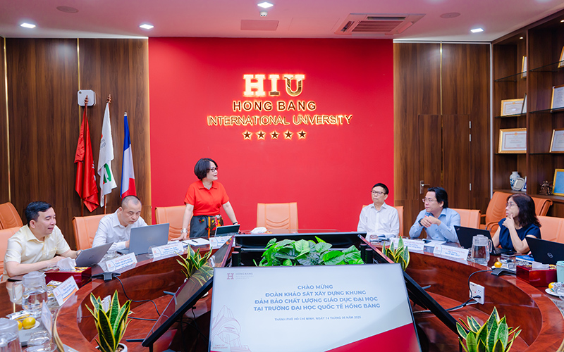 HIU đón tiếp và làm việc với Đoàn Khảo sát của Bộ Giáo dục và Đào tạo