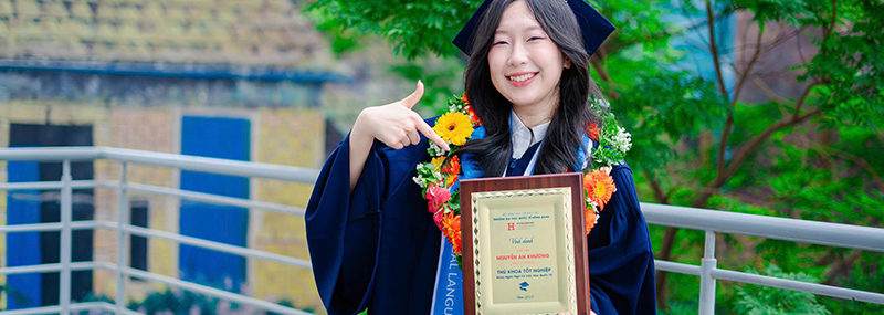 Thủ khoa ngành Ngôn ngữ Nhật mong muốn tạo giá trị kết nối giữa Việt Nam và Nhật Bản