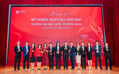 Trường Đại học Quốc tế Hồng Bàng kiện toàn bộ máy lãnh đạo, phục vụ chiến lược phát triển bền vững