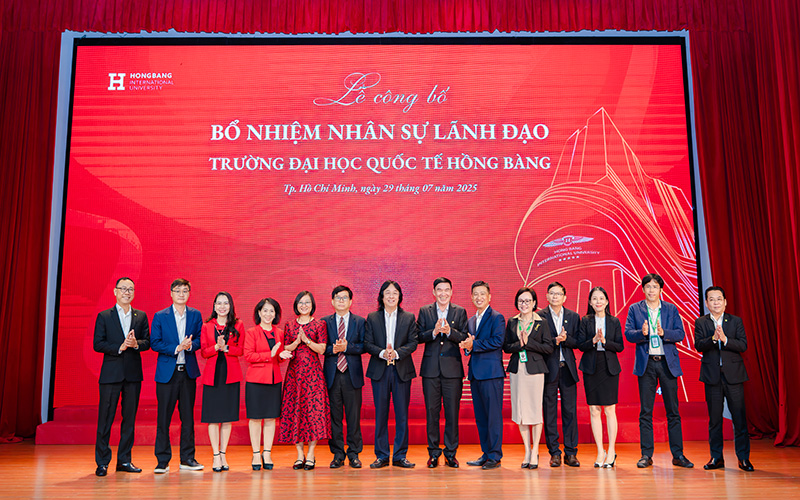 Trường Đại học Quốc tế Hồng Bàng kiện toàn bộ máy lãnh đạo, phục vụ chiến lược phát triển bền vững