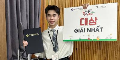 Sinh viên năm nhất HIU tỏa sáng tại Cuộc thi nói tiếng Hàn toàn quốc