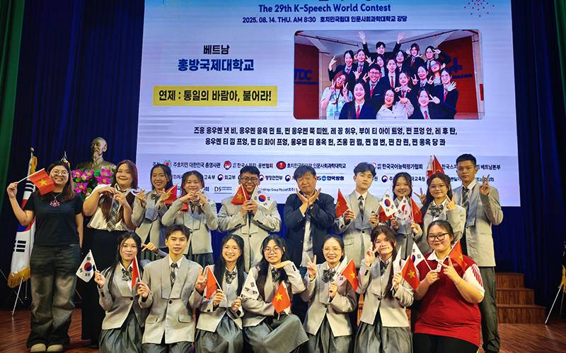 Sinh viên Ngôn ngữ Hàn Quốc HIU “bội thu” giải thưởng quốc tế