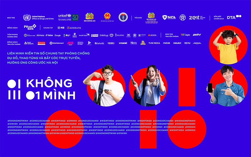 HIU hưởng ứng Chiến dịch “Không Một Mình” – Chung tay cùng nhau an toàn trực tuyến