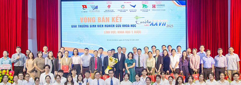 Hơn 400 sinh viên tranh tài Giải thưởng Euréka 2025 lĩnh vực Y Dược