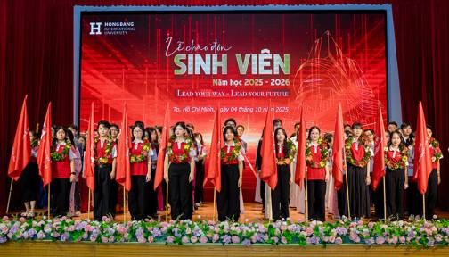 Bùng nổ Lễ Chào đón năm học mới 2025–2026 tại HIU