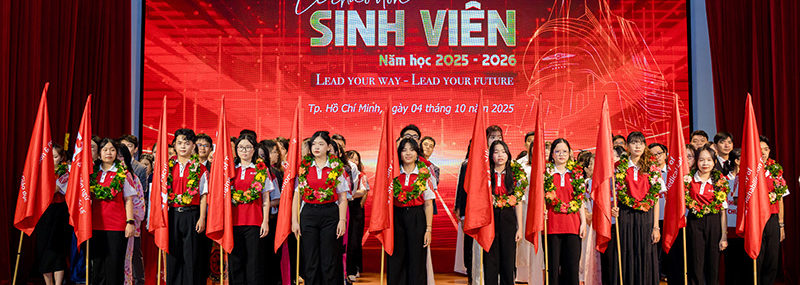 Bùng nổ Lễ Chào đón năm học mới 2025–2026 tại HIU