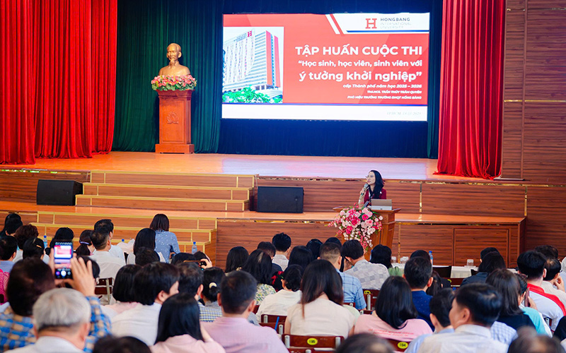 Tập huấn hỗ trợ học sinh tham gia cuộc khởi nghiệp năm học 2025-2026