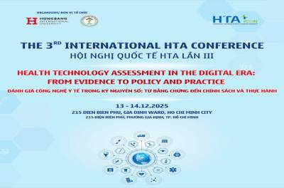 Hội nghị Quốc tế HTA lần III sẽ diễn ra tại HIU: Cập nhật xu hướng đánh giá công nghệ y tế trong kỷ nguyên số