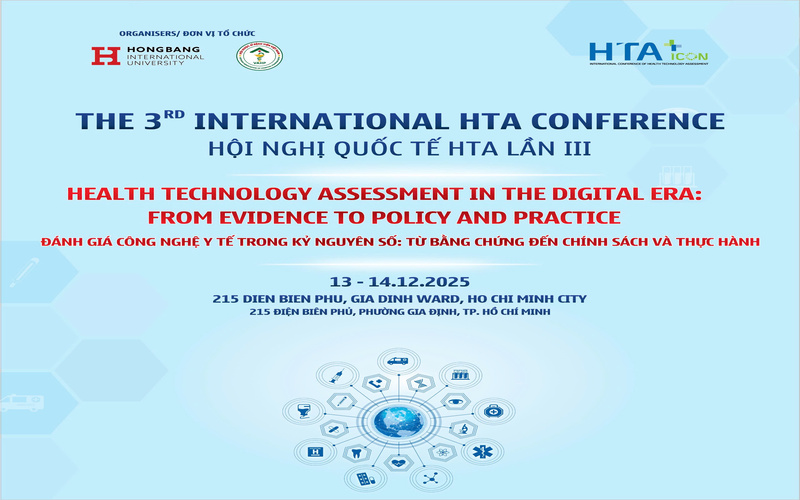 Hội nghị Quốc tế HTA lần III sẽ diễn ra tại HIU: Cập nhật xu hướng đánh giá công nghệ y tế trong kỷ nguyên số
