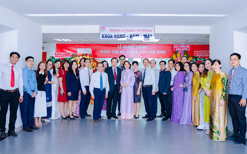 HIU khánh thành Trung tâm Mô phỏng – Tiền lâm sàng Răng Hàm Mặt nhân kỷ niệm 15 năm thành lập Khoa