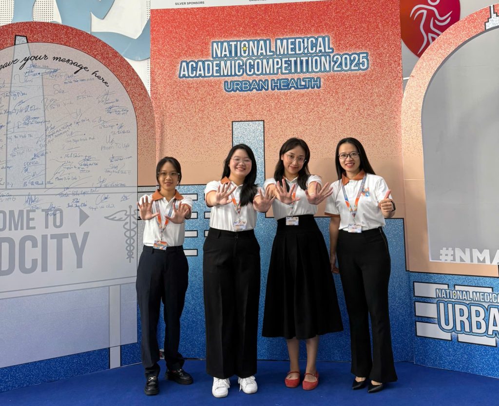 Sinh viên khoa Y HIU ghi dấu ấn tại Cuộc thi Học thuật Y khoa toàn quốc 2025: Bước đệm vững chắc cho tương lai.