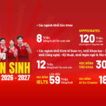 Học bổng Tuyển sinh Trường Đại học Quốc tế Hồng Bàng năm 2026